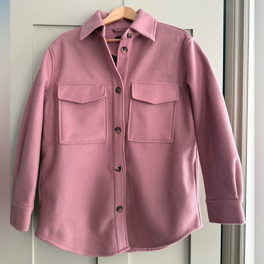RD Style Pink Button-Up Jacket